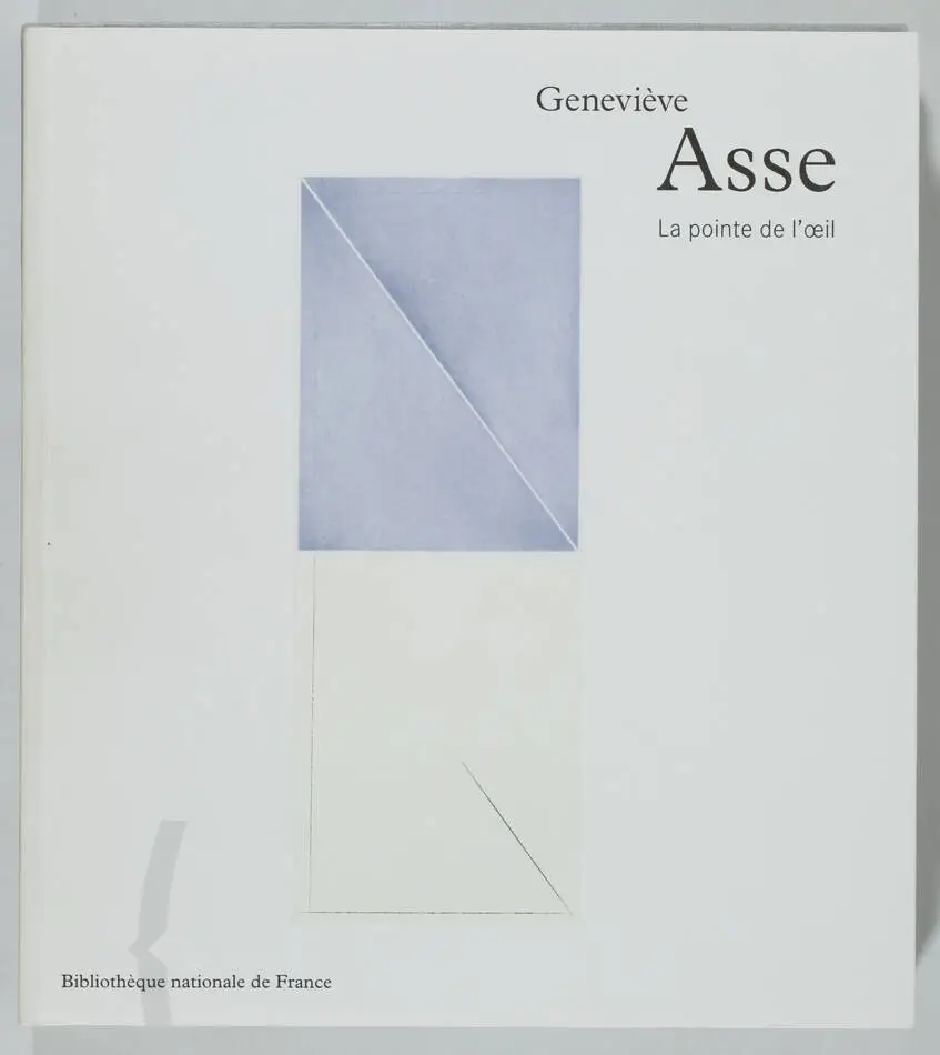 Geneviève ASSE - La pointe de l oeil - 2002 - Pointe sèche originale signée - Photo 1, livre rare du XXIe siècle