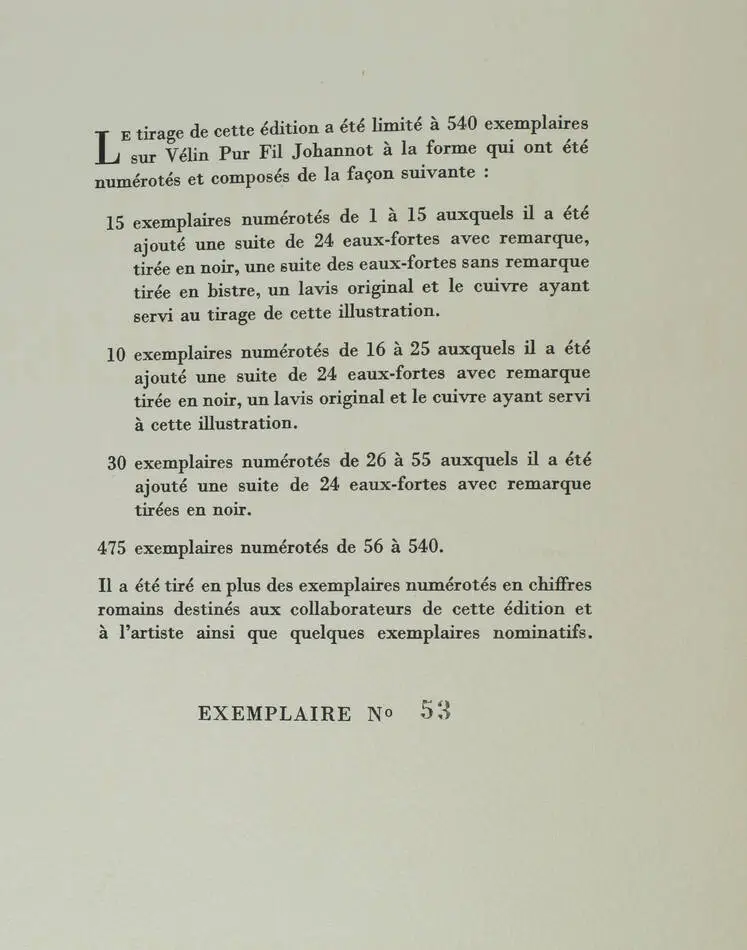 MIRBEAU - Jardin des supplices - eaux-fortes de Pierre Leroy 1945 - 1/30 ex - Photo 6, livre rare du XXe siècle