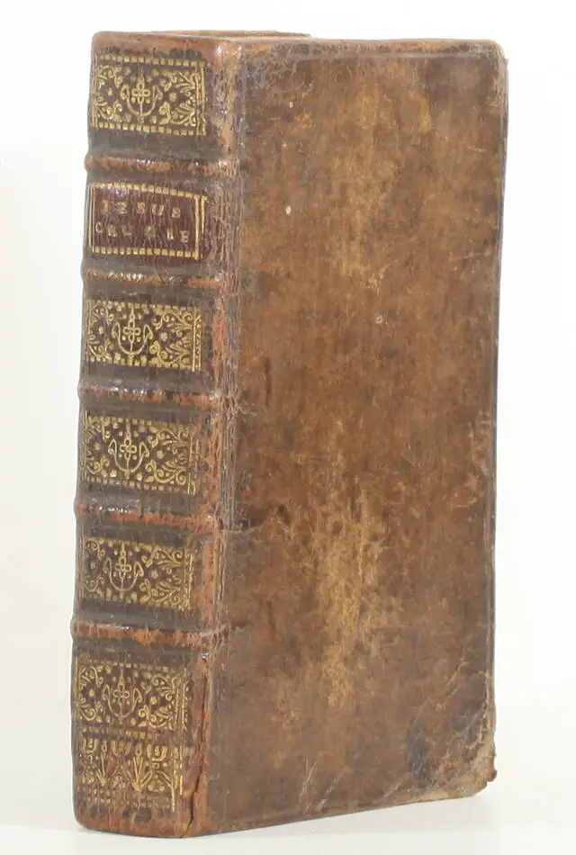 Explication du mystère de la passion de Jesus-Christ - 1728 - frontispice - Photo 1, livre ancien du XVIIIe siècle