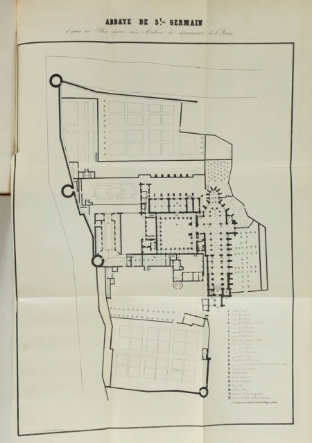 HENRY - Histoire de l abbaye de Saint-Germain d Auxerre - 1853 - Photo 4, livre rare du XIXe siècle