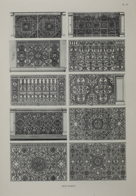 BLANC (Louis). Le fer forgé en France. Aux XVIe et XVIIe siècles [suivi de :] La régence : aurore, apogée, déclin, livre rare du XXe siècle