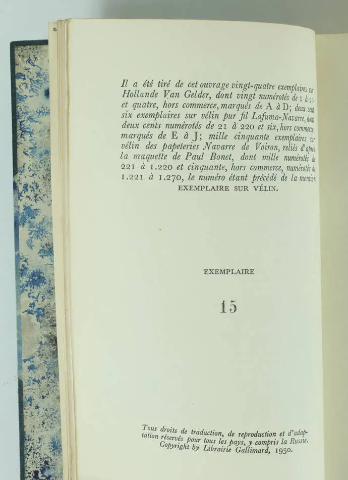 André GIDE - Littérature engagée 1950 - 1/24  Van Gelder - Rel Semet Plumelle - Photo 1, livre rare du XXe siècle