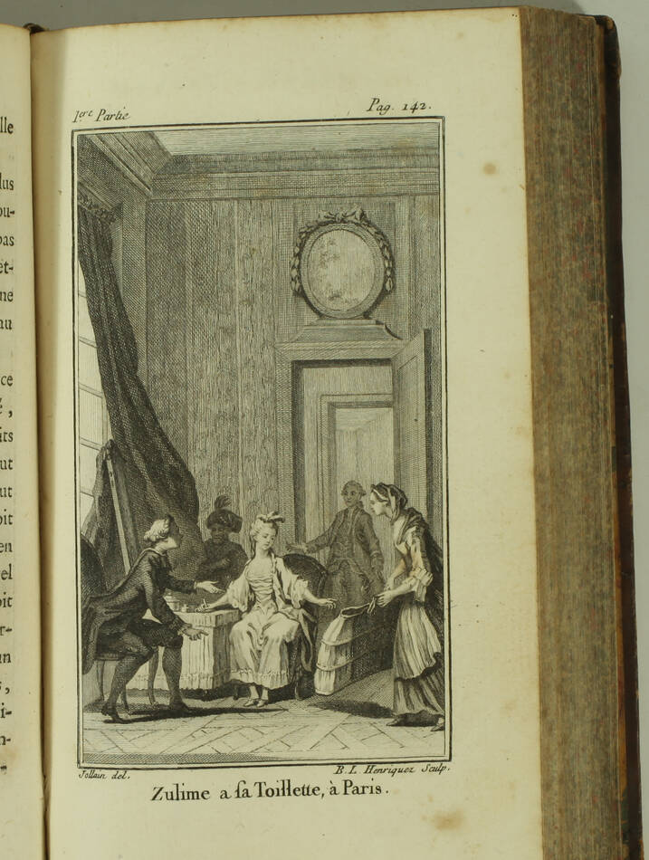 GODARD d AUCOURT - Mémoires turcs - Amsterdam, 1766 - figures - Photo 4, livre ancien du XVIIIe siècle