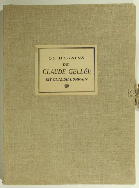 Dessins de Claude Gellée - Helleu, 1922 - Léon Marotte et J. de Sandrart - Photo 1, livre rare du XXe siècle