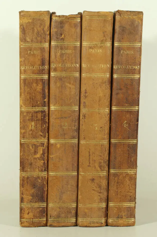 [Socialisme] Paris révolutionnaire - 4 volumes - Guillaumin, 1833-1834 - Photo 0, livre rare du XIXe siècle