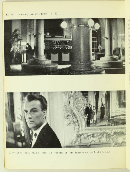 ROBBE-GRILLET - L année dernière à Marienbad - 1961 - EO  - 1/90 pur fil - Photo 2, livre rare du XXe siècle