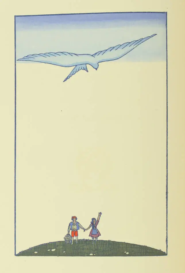 MAETERLINCK - L oiseau bleu. Féerie - 1925 - Illustré par Georges Lepape - Photo 1, livre rare du XXe siècle