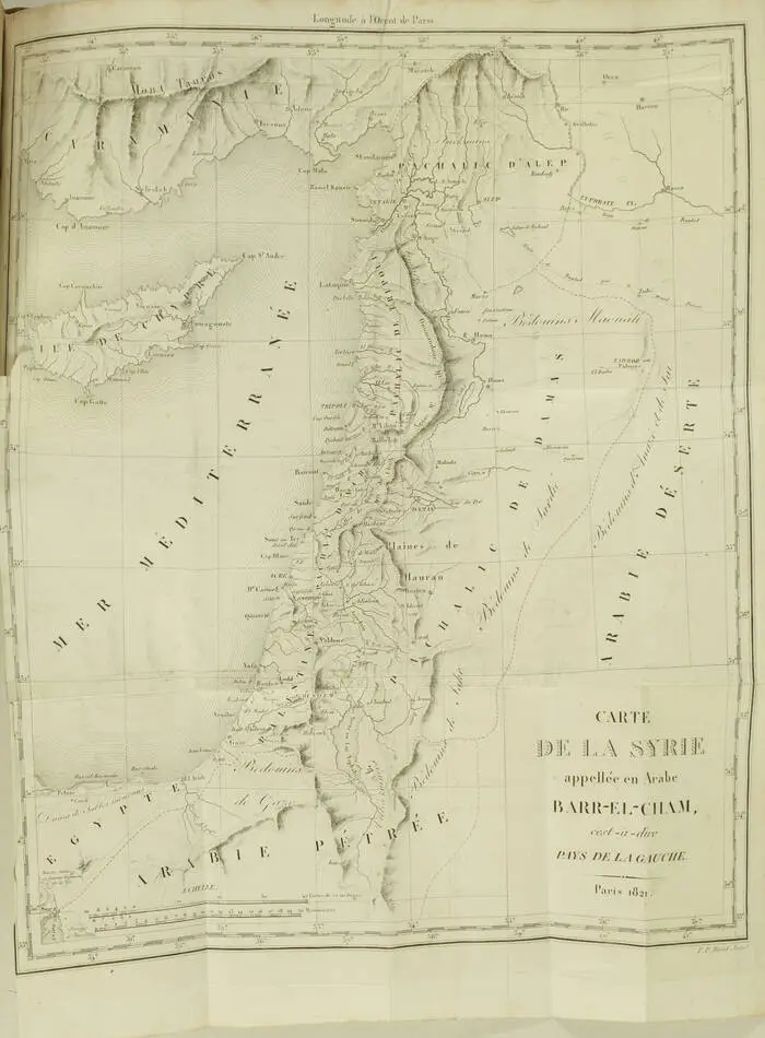 VOLNEY - Voyage en Egypte et en Syrie 1783-1785, Bossange 1823 - 3 vols - Photo 2, livre rare du XIXe siècle