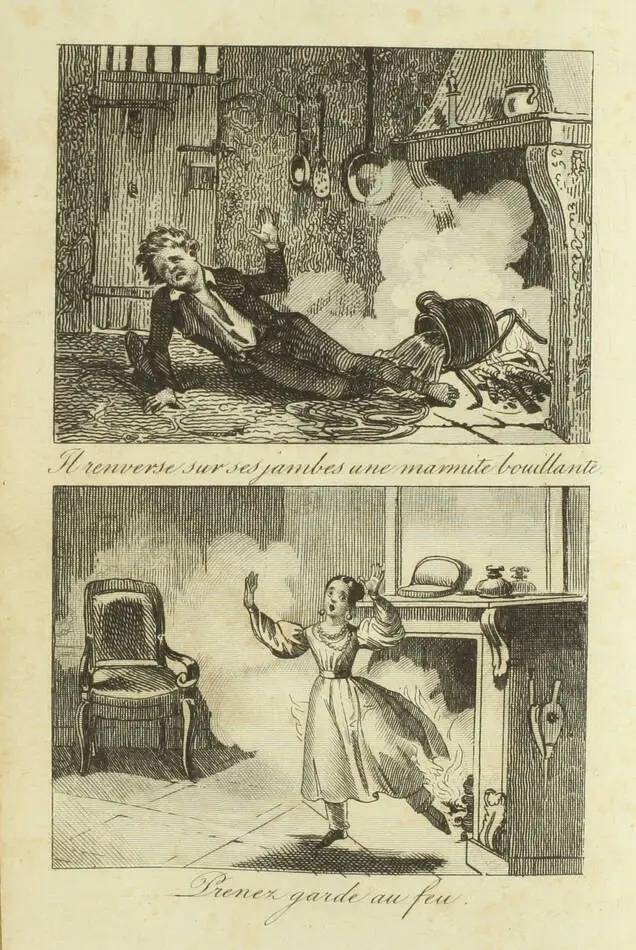 [Enfantina] BLANCHARD - Les accidents de l enfance - Lehuby - 1838 - Photo 0, livre rare du XIXe siècle