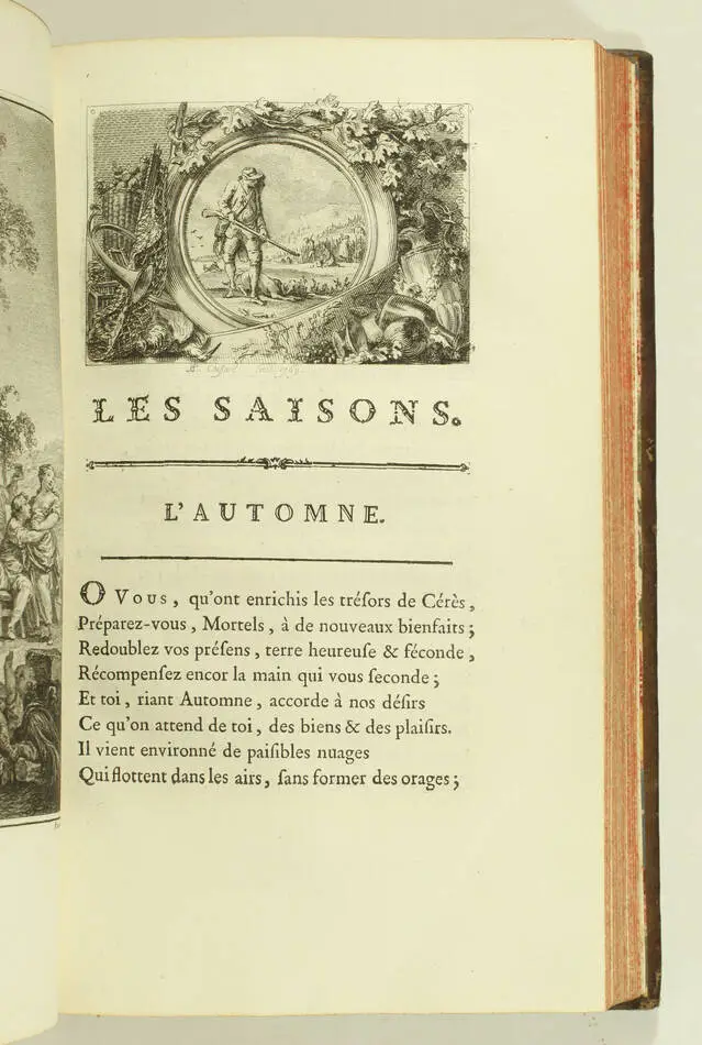 Les Saisons, poème - Amsterdam, 1769 - Photo 2, livre ancien du XVIIIe siècle