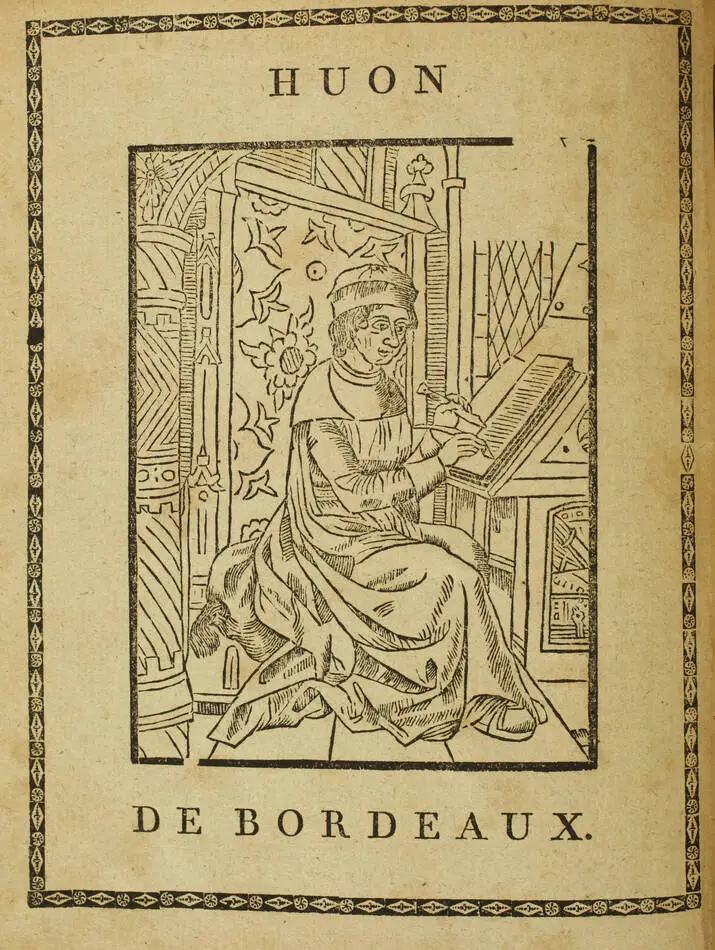 Histoire de Huon de Bordeaux, pair de France, duc de Guienne, contenant et 1812 - Photo 0, livre ancien du XIXe siècle