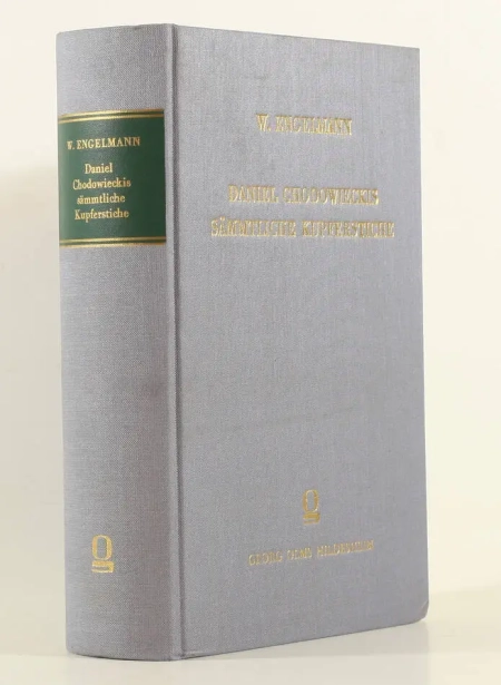 ENGELMANN (Wilhelm) et HIRSCH (Robert). Daniel Chodowiecki's sämmtliche kupferstiche. Beschrieben von Wilhelm Engelmann. Im Anhang nachträge und Berichtigungen von Robert Hirsch [Suivi de :] Nachträge und Berichtigungen zu Daniel Chodowieckis sämtliche Kupferstiche, beschrieben von Wilhelm Engelmann. Verzeichnis der nach Chodowieckis Zeichnungen von andern Künstlern angefertigten Kupferstiche und Verzeichnis der Kupferstiche Gottfried und Wilhelm Chodowieckis. Zweite auflage von Dr. Robert Hirsch