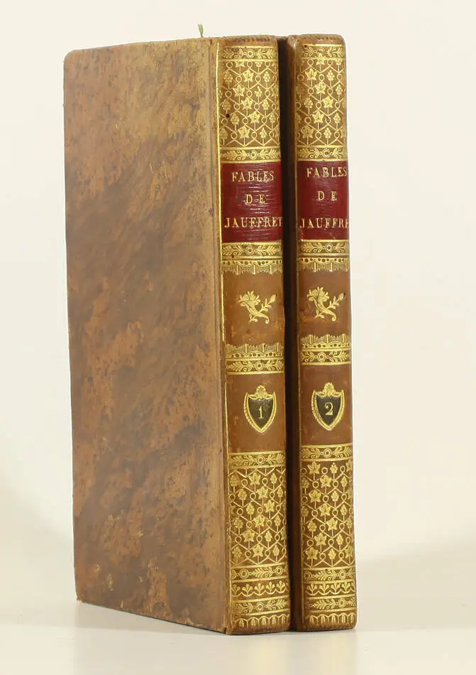 JAUFFRET - Fables nouvelles - 1815 - 2 volumes - figures - Photo 0, livre rare du XIXe siècle