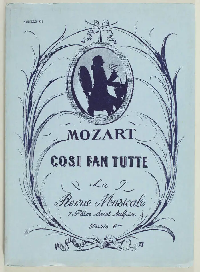 [Revue musicale] Mozart. Cosi fan tutte, ... - 1978 - Photo 0, livre rare du XXe siècle