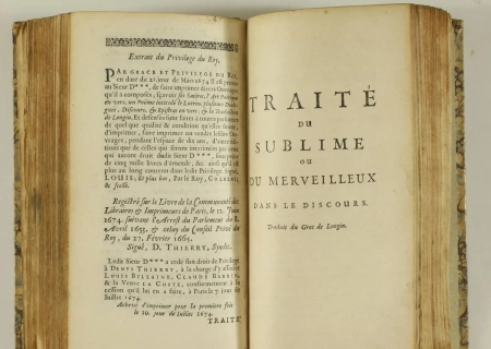 [BOILEAU] Oeuvres diverses du Sieur D*** avec Le Traité du Sublime - 1675 - Photo 3, livre ancien du XVIIe siècle