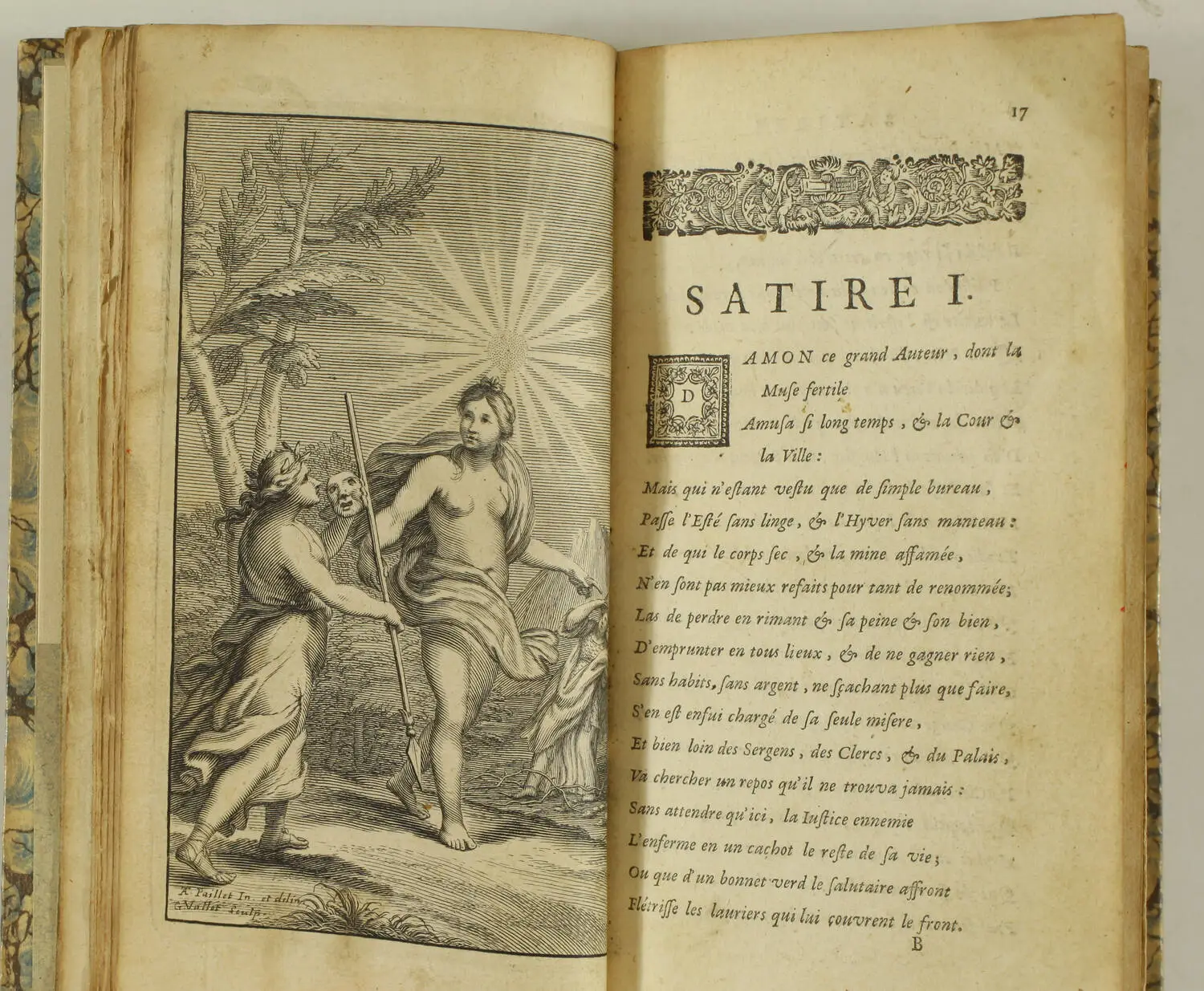 [BOILEAU] Oeuvres diverses du Sieur D*** avec Le Traité du Sublime - 1675 - Photo 5, livre ancien du XVIIe siècle