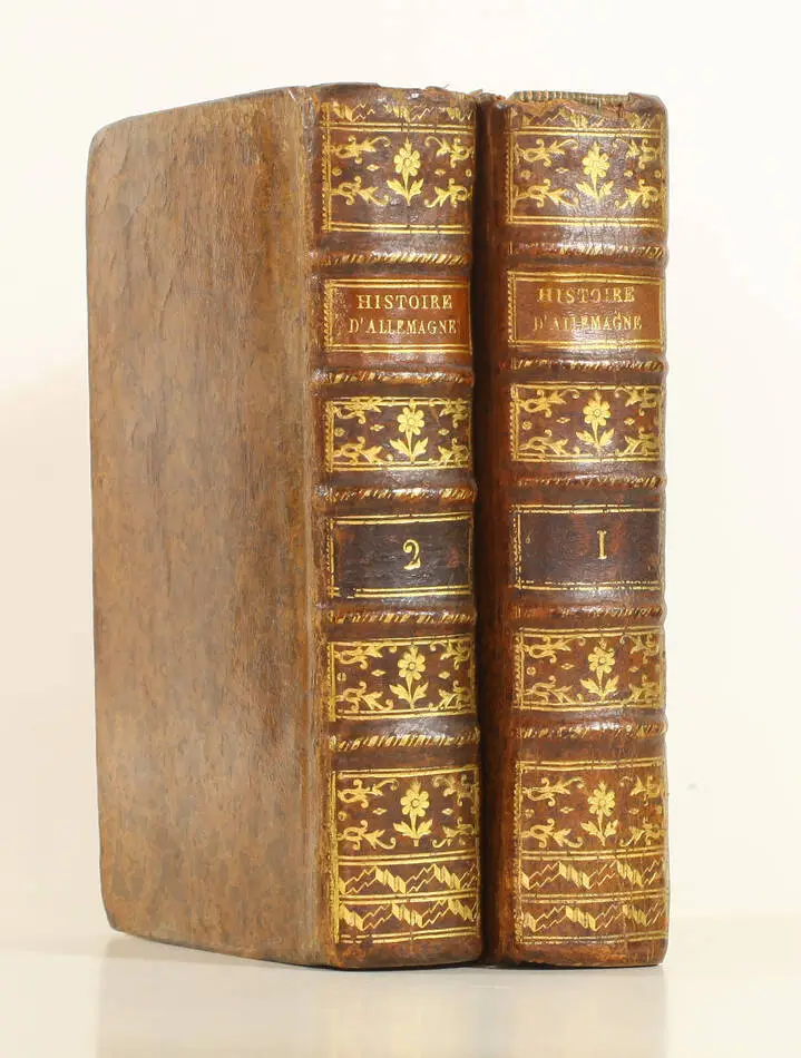 PFEFFEL - Histoire et droit public de l Allemagne - 1777 - 2 volumes - Photo 0, livre ancien du XVIIIe siècle