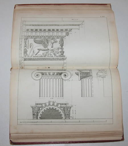 [Architecture] Vignole en italien - cinque ordini (cinq ordres) 1851 - Planches - Photo 3, livre rare du XIXe siècle