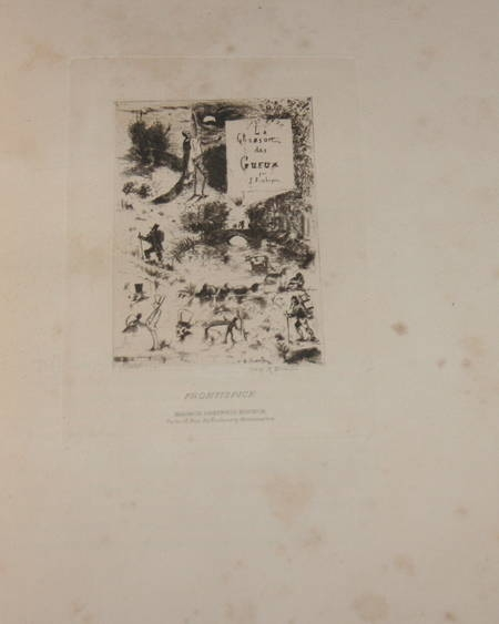 La chanson des gueux + Pièces supprimées - 1885 - Eaux fortes de Ridouard - Photo 5, livre rare du XIXe siècle