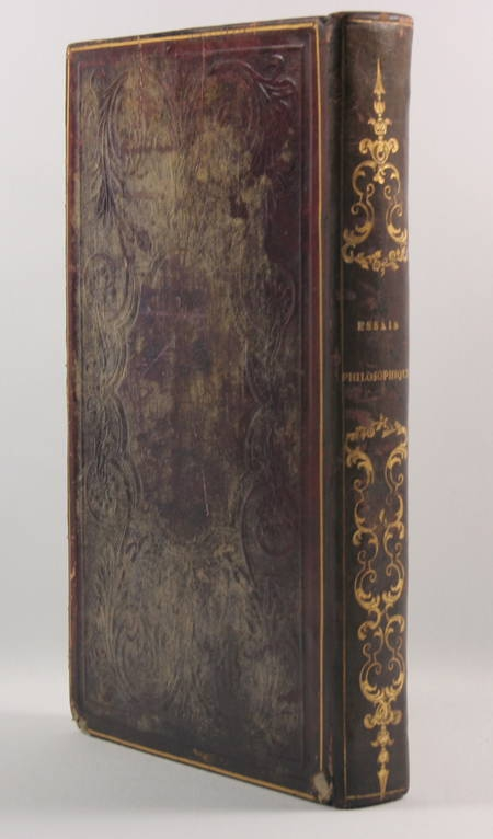 DUGALD-STEWART - Essais philosophiques Locke, Berkeley, Priesley ... 1828 - Photo 2, livre rare du XIXe siècle