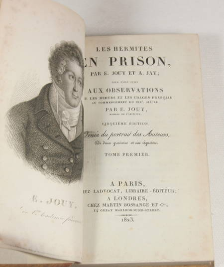 Jouy et Jay - Les hermites en prison - 1823 - 2 volumes - Photo 1, livre rare du XIXe siècle