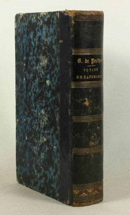 BOUCHER de PERTHES (Jacques). Voyage en Danemarck, en Suède, en Norwège, par la Belgique et la Hollande, retour par les villes anséatiques, le Mecklembourg, la Saxe, la Bavière, le Wurtemberg et le grand-duché de Bade, séjour à Bade, en 1854, livre rare du XIXe siècle