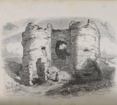 DEVILLE (A.). Histoire du château d'Arques, livre rare du XIXe siècle