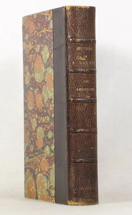 DAUDET (Alphonse). Les amoureuses. Poèmes et fantaisies. 1857-1861, livre rare du XIXe siècle