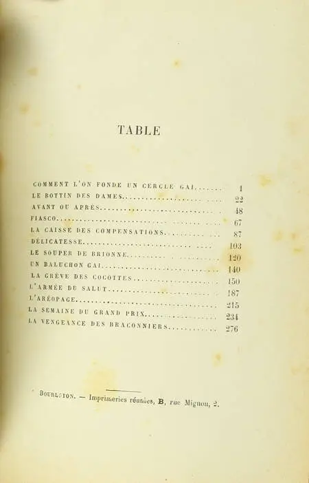 O MONROY - Le club des braconniers. Scènes de la vie joyeuse - 1887 - Photo 1, livre rare du XIXe siècle