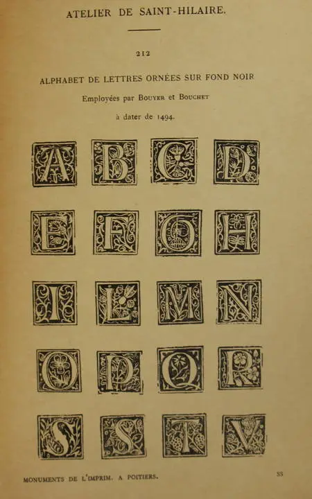 CLAUDIN - Imprimerie à Poitiers : Origine - Bibliographie - Fac-similés - 1897 - Photo 2, livre rare du XIXe siècle