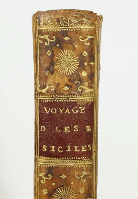 SWINBURNE et KERALIO (Mlle de, traductrice). Voyages dans les deux Siciles, de M. Henri Swinburne, dans les années 1777, 1778, 1779 et 1780, traduits de l'anglois par Mademoiselle de Keralio, livre ancien du XVIIIe siècle