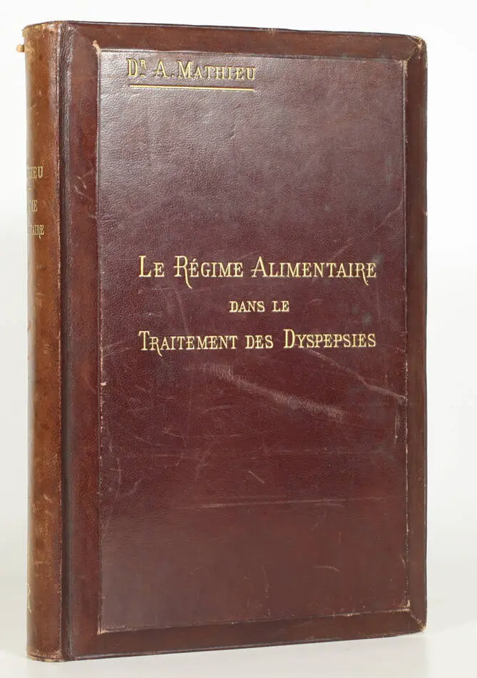 [Médecine Cuisine] Régime alimentaire dans le traitement des dyspepsies - 1894 - Photo 0, livre rare du XIXe siècle