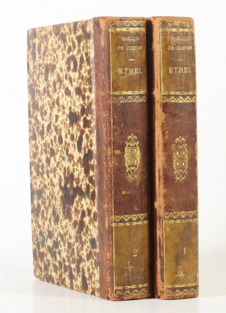 CUSTINE (Marquis de). Ethel, livre rare du XIXe siècle