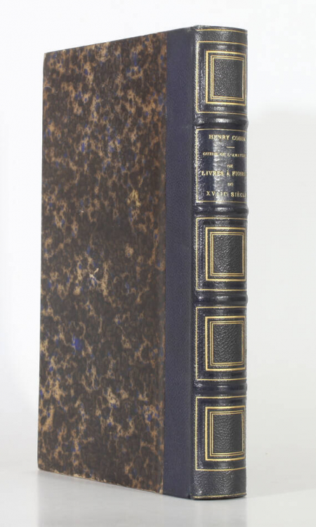 COHEN (Henry). Guide de l'amateur de livres à gravures et à vignettes du XVIIIe siècle. Troisième édition, entièrement refondue et condiférablement augmentée par Charles Mehl, livre rare du XIXe siècle